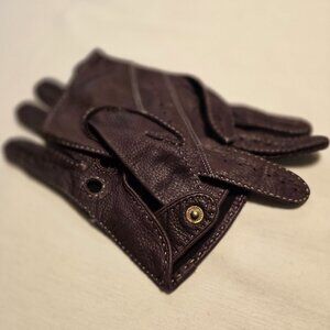 Men's genuine leather gloves